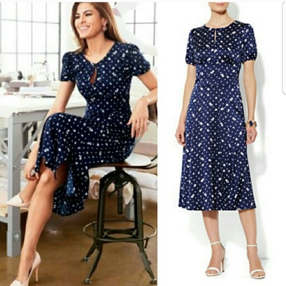 eva mendes floral dress